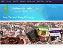 Tablet Screenshot of dspapertech.com